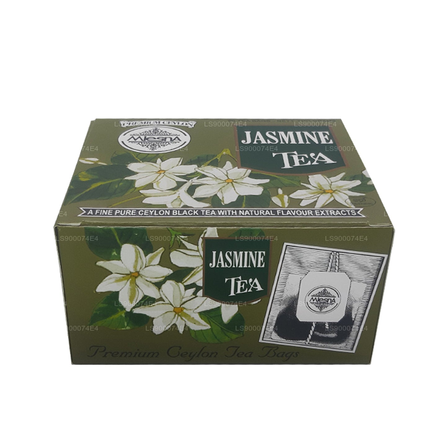 Černý čaj Mlesna Jasmine (100g) 50 čajových sáčků