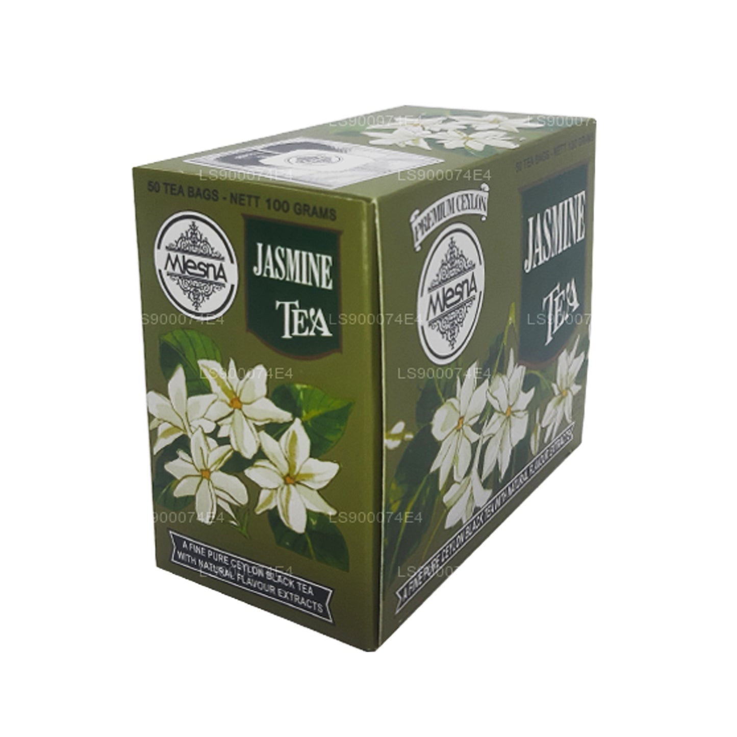 Černý čaj Mlesna Jasmine (100g) 50 čajových sáčků