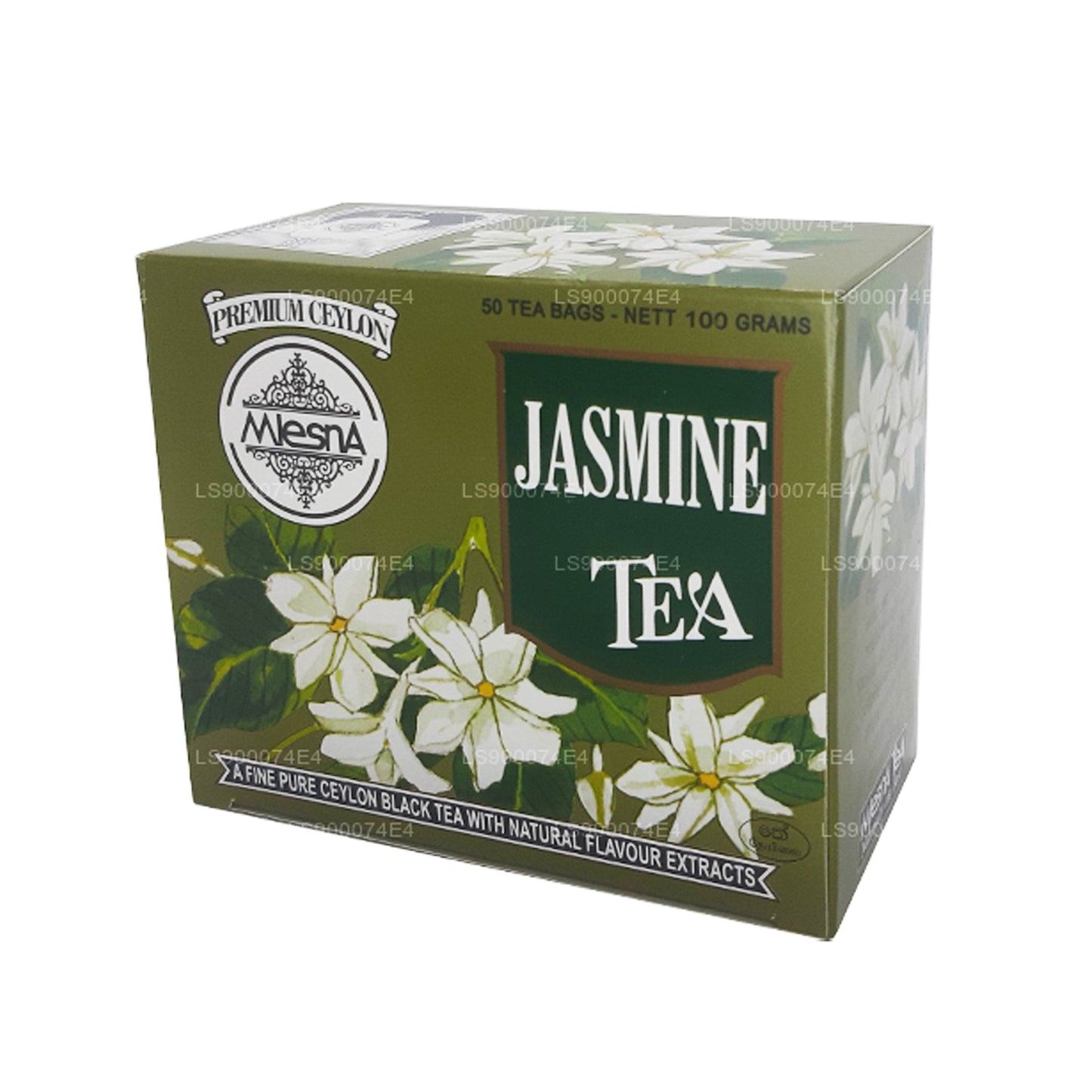 Černý čaj Mlesna Jasmine (100g) 50 čajových sáčků