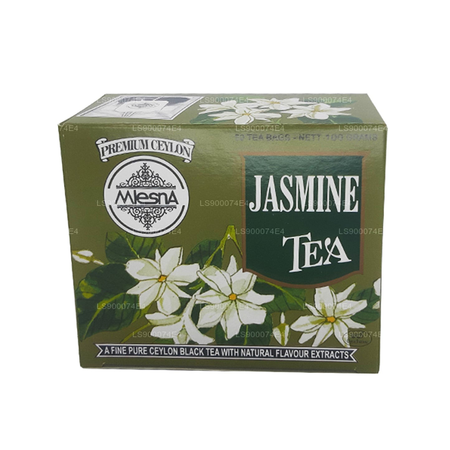 Černý čaj Mlesna Jasmine (100g) 50 čajových sáčků