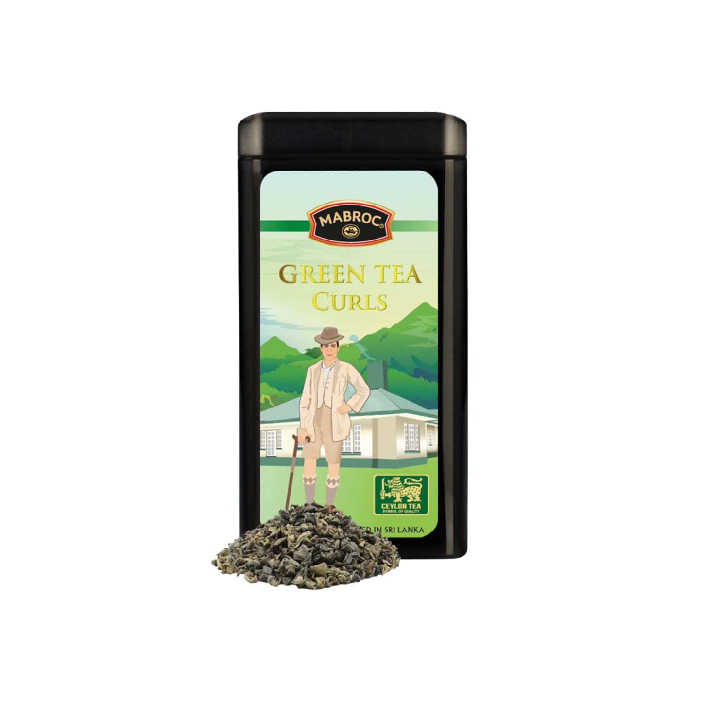 Sypaný čaj Mabroc Premium Green Tea Curls (150g)
