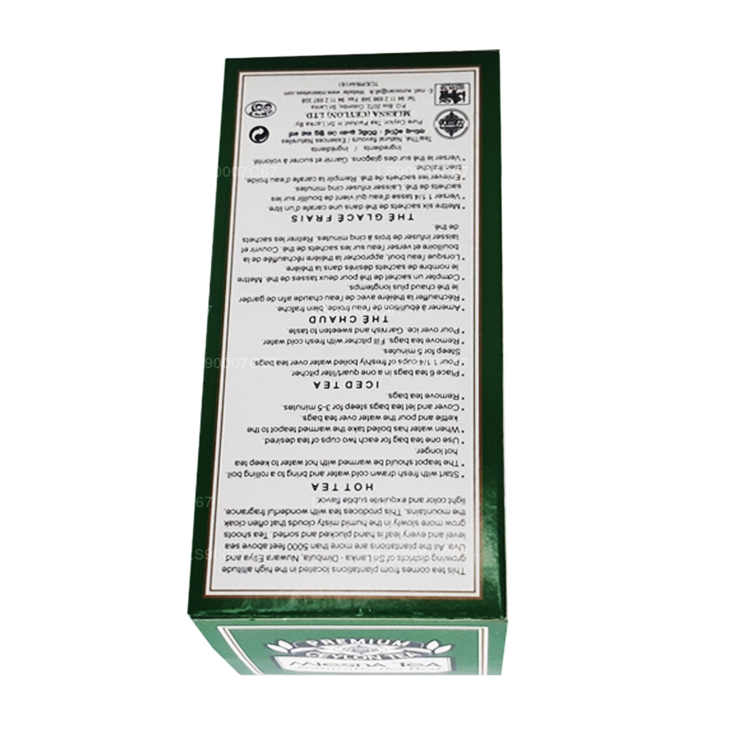 Mlesna Peach Apricot LuxuryČajové sáčky (60g)