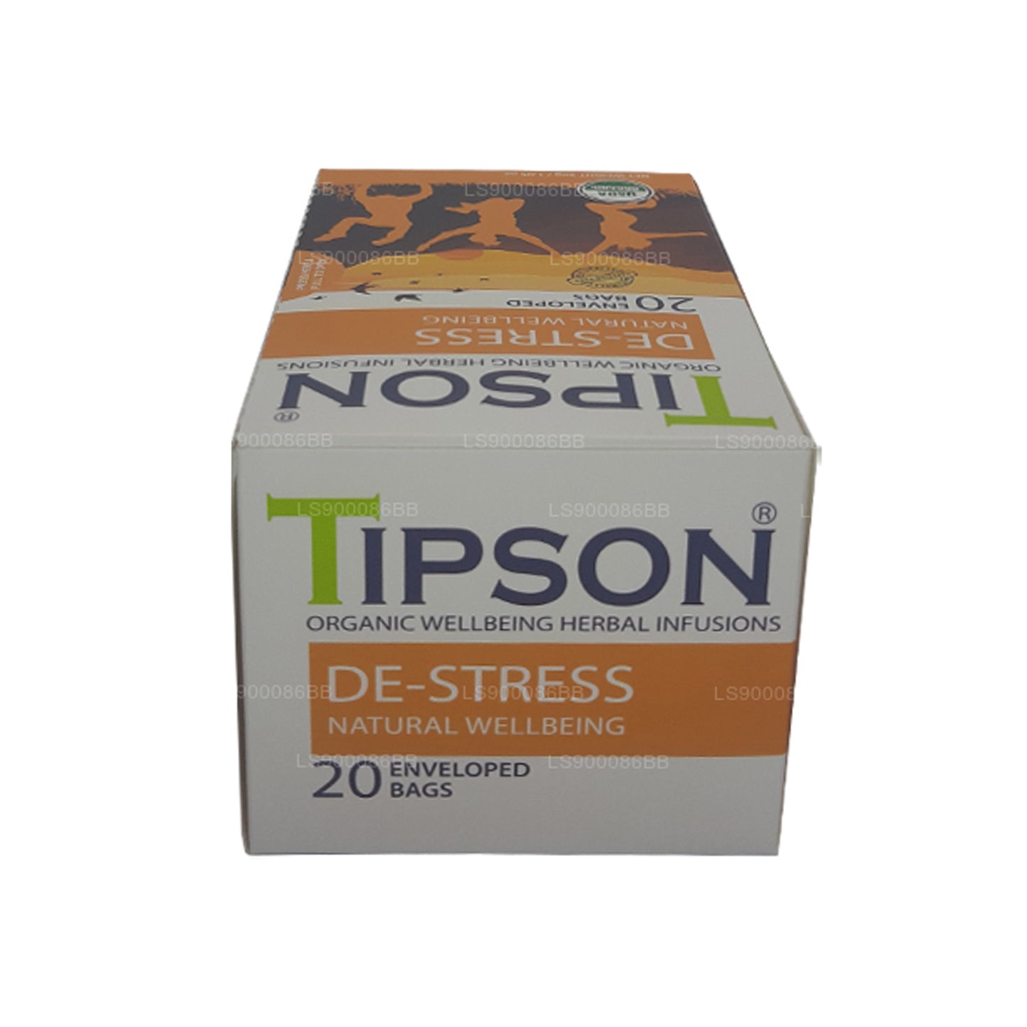 Tipson De-Stress Natural Wellbeing (30g) 20 obalených čajových sáčků