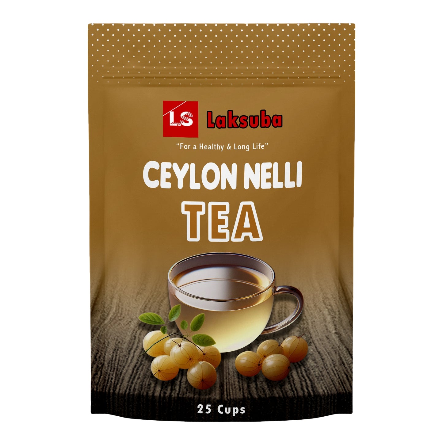 Čaj Laksuba Ceylon Nelli (37,5 g) 25 čajových sáčků