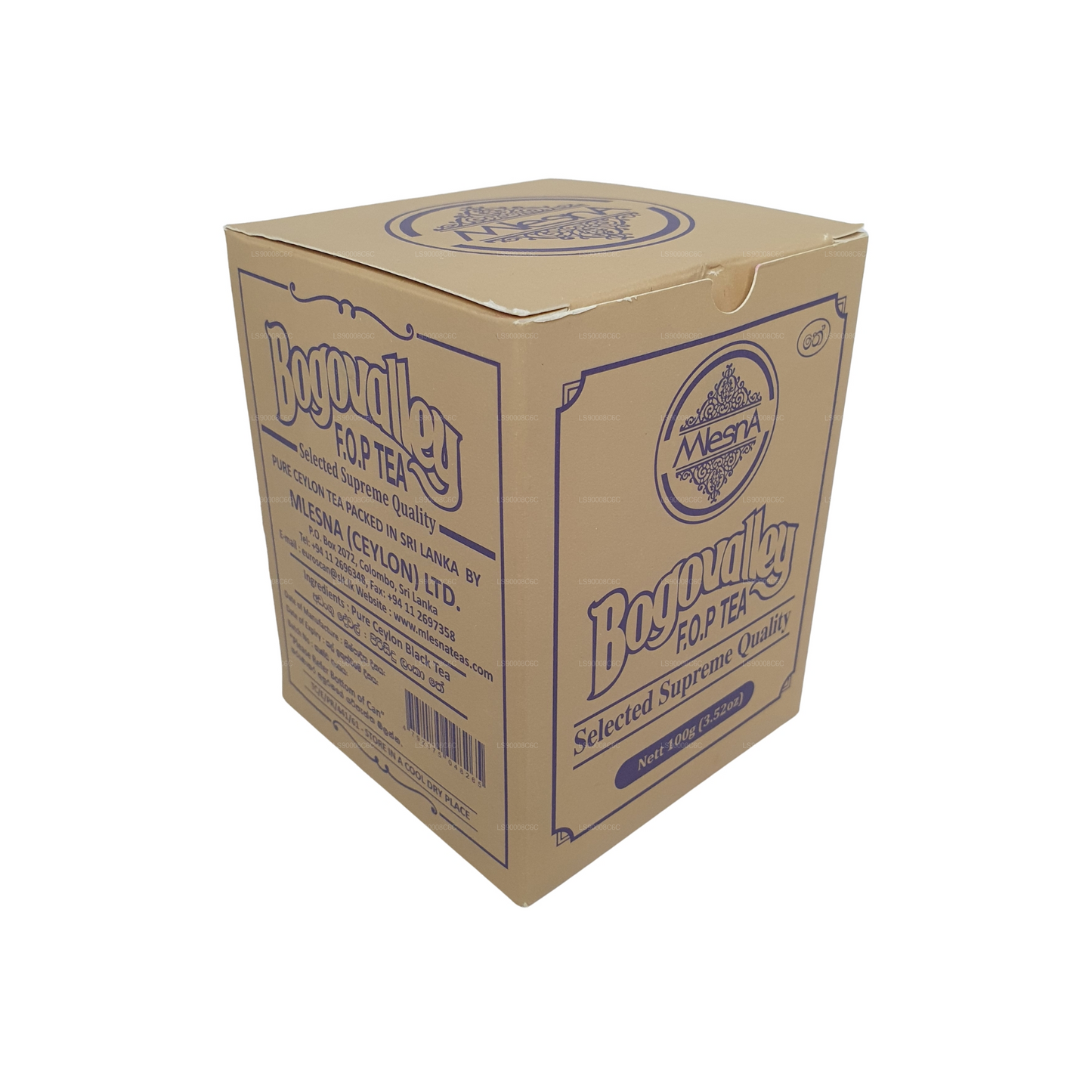 Mlesna Bogovalley F.O.P. Čaj v kovovém pouzdře (100 g)
