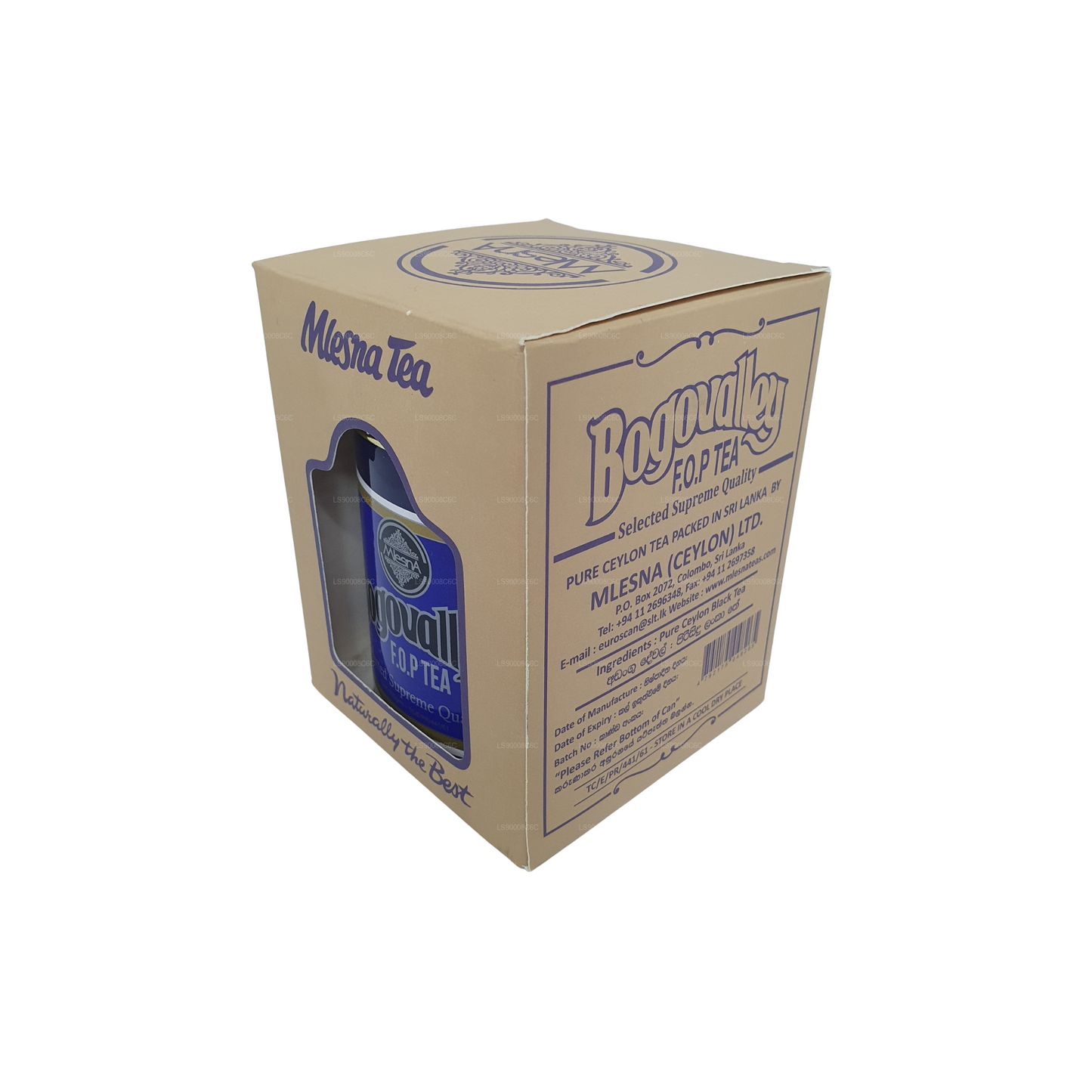 Mlesna Bogovalley F.O.P. Čaj v kovovém pouzdře (100 g)
