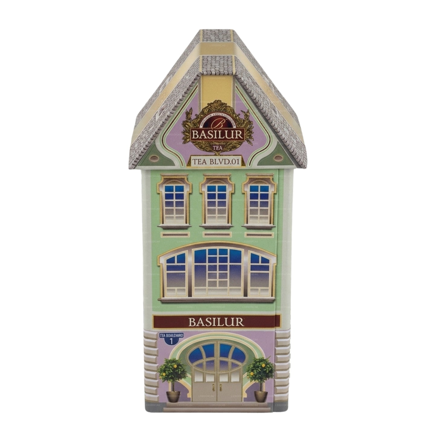 Basilur Tea House "Tea Boulevard 1" (75g)  Caddy