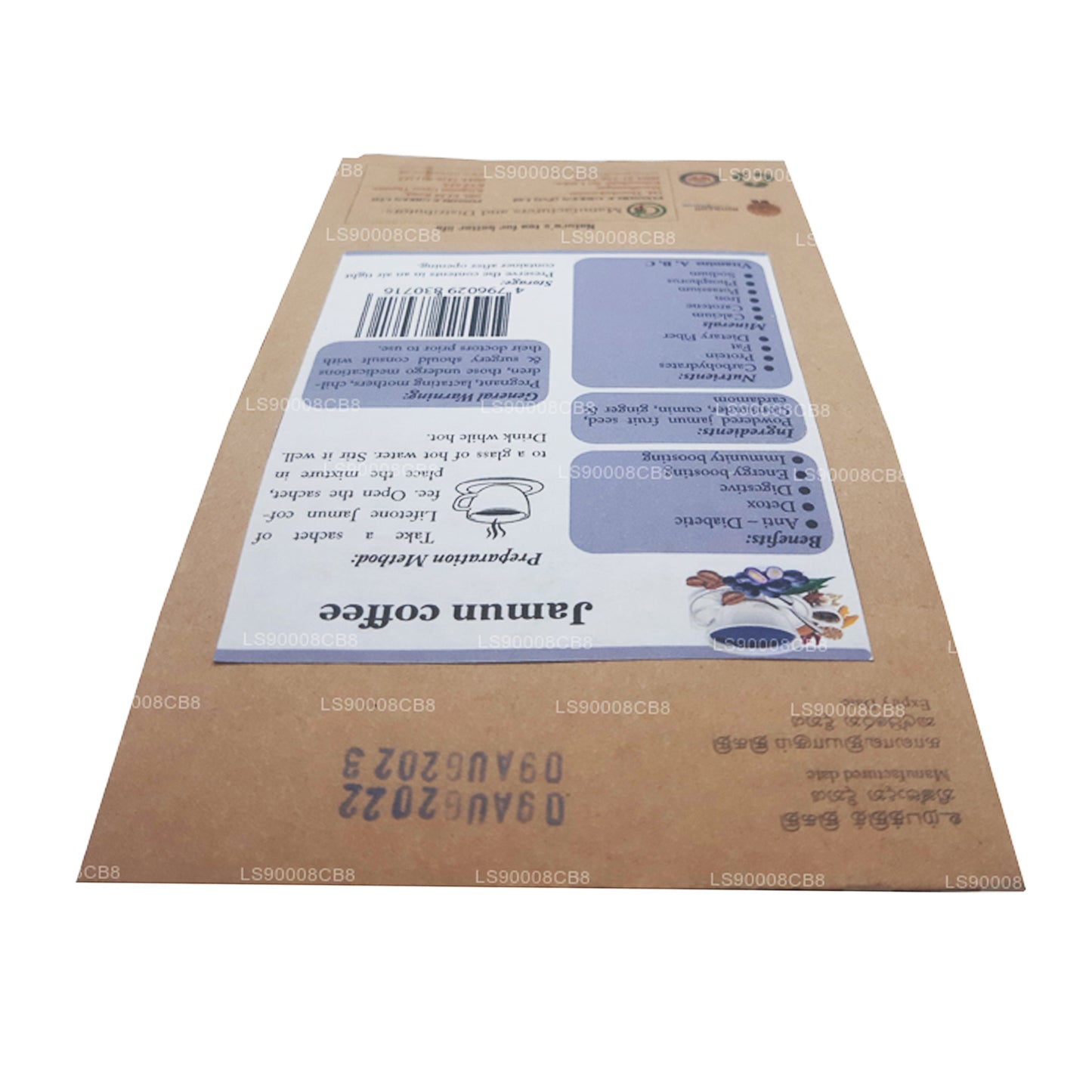 Káva ze semen Lifetone Jamun (40g)