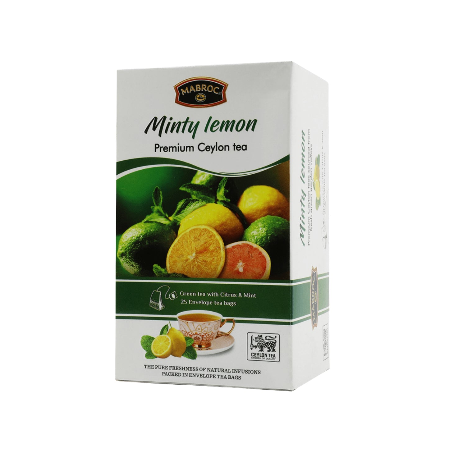 Mabroc Fruity Range Mátově-citrónový čaj (37.5g) 25 sáčků