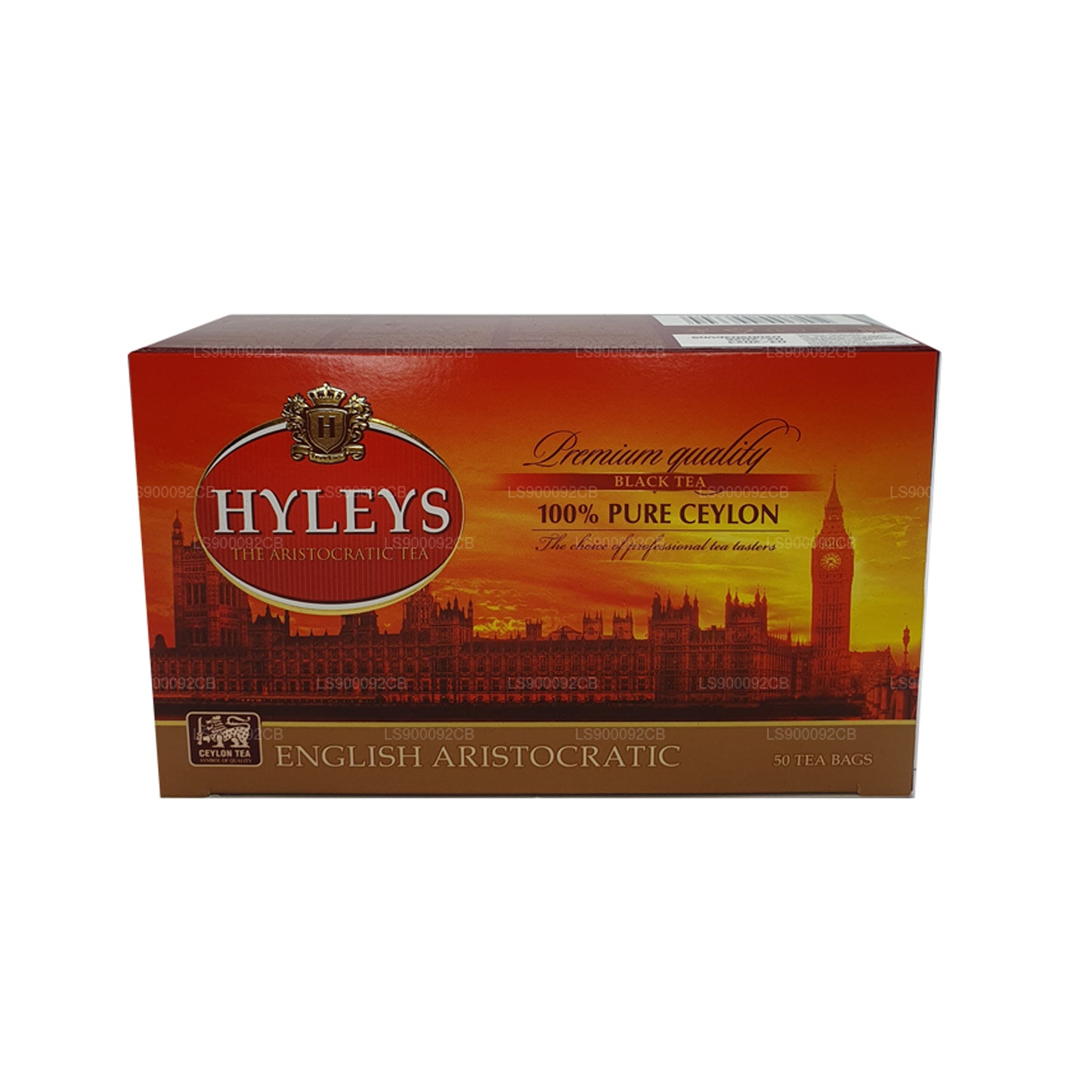 Hyleys Premium Quality Black Tea 50 Tea Bages (100g)
