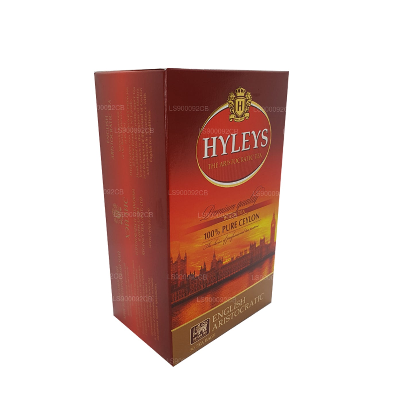 Hyleys Premium Quality Black Tea 50 Tea Bages (100g)