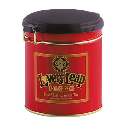 Kovový kelímek čaje Mlesna Lover's Leap O.P (100 g)