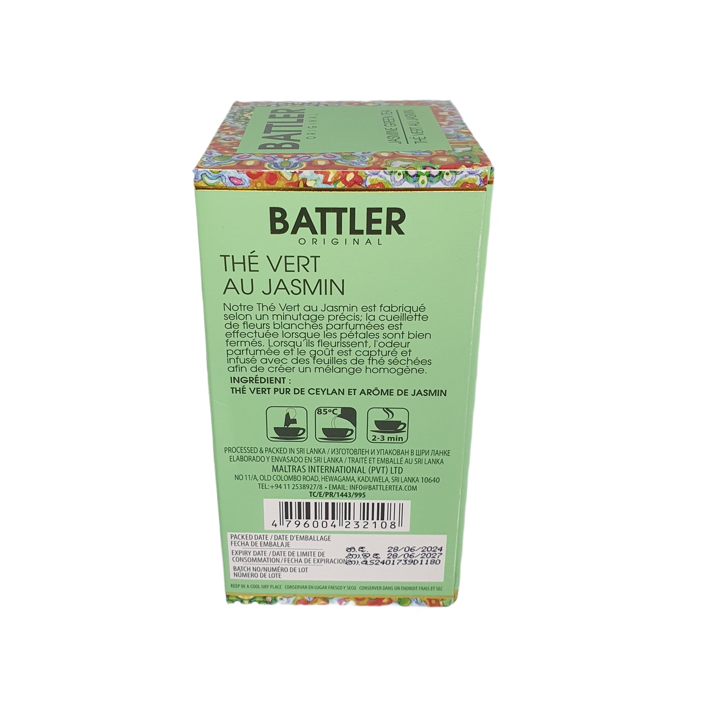 Battler Original Jasmine Green Tea (40g) 20 čajových sáčků
