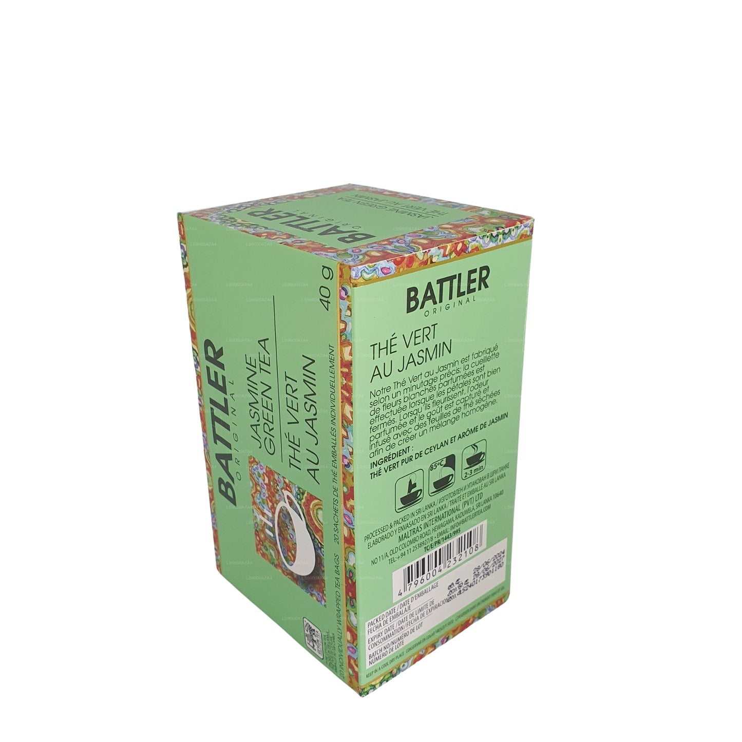 Battler Original Jasmine Green Tea (40g) 20 čajových sáčků