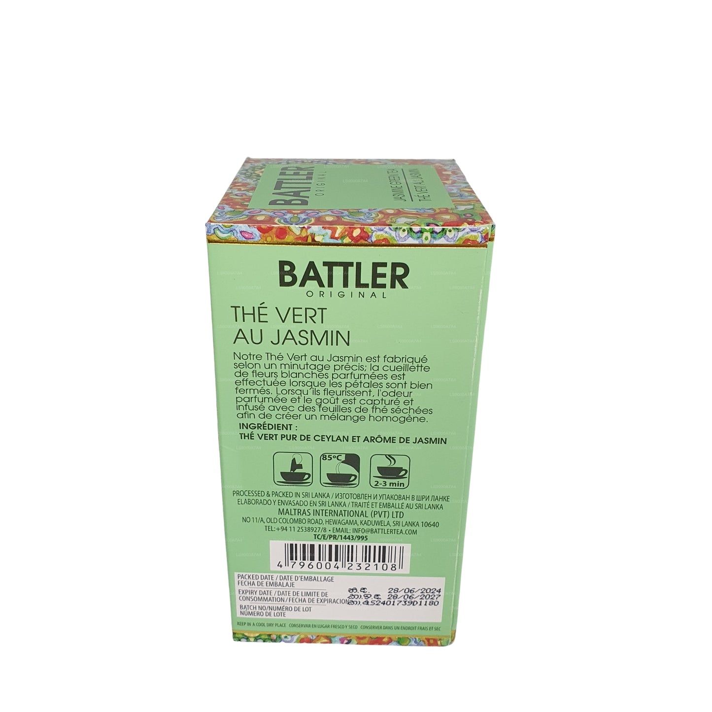Battler Original Jasmine Green Tea (40g) 20 čajových sáčků