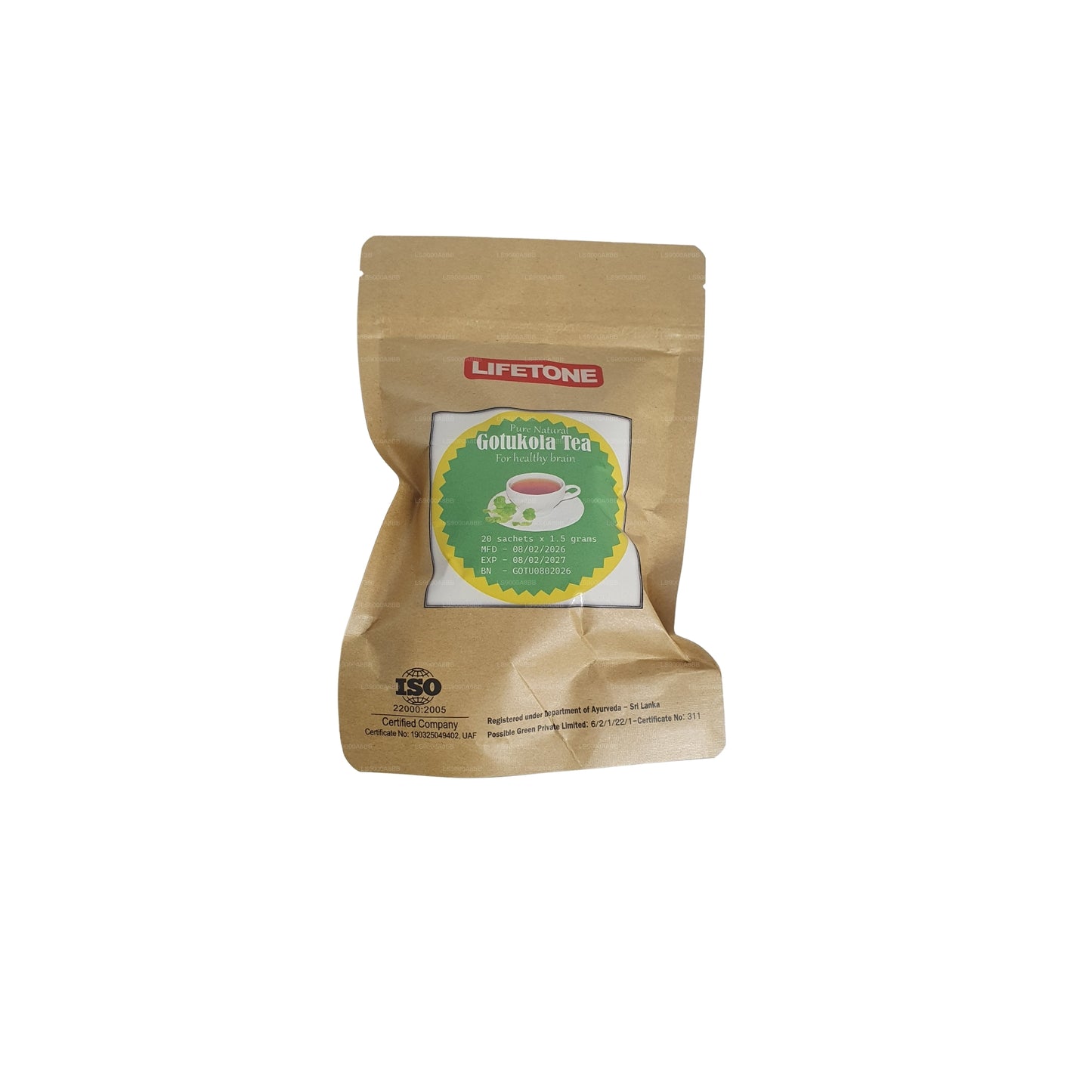 Lifetone Gotukola čaj (30g)