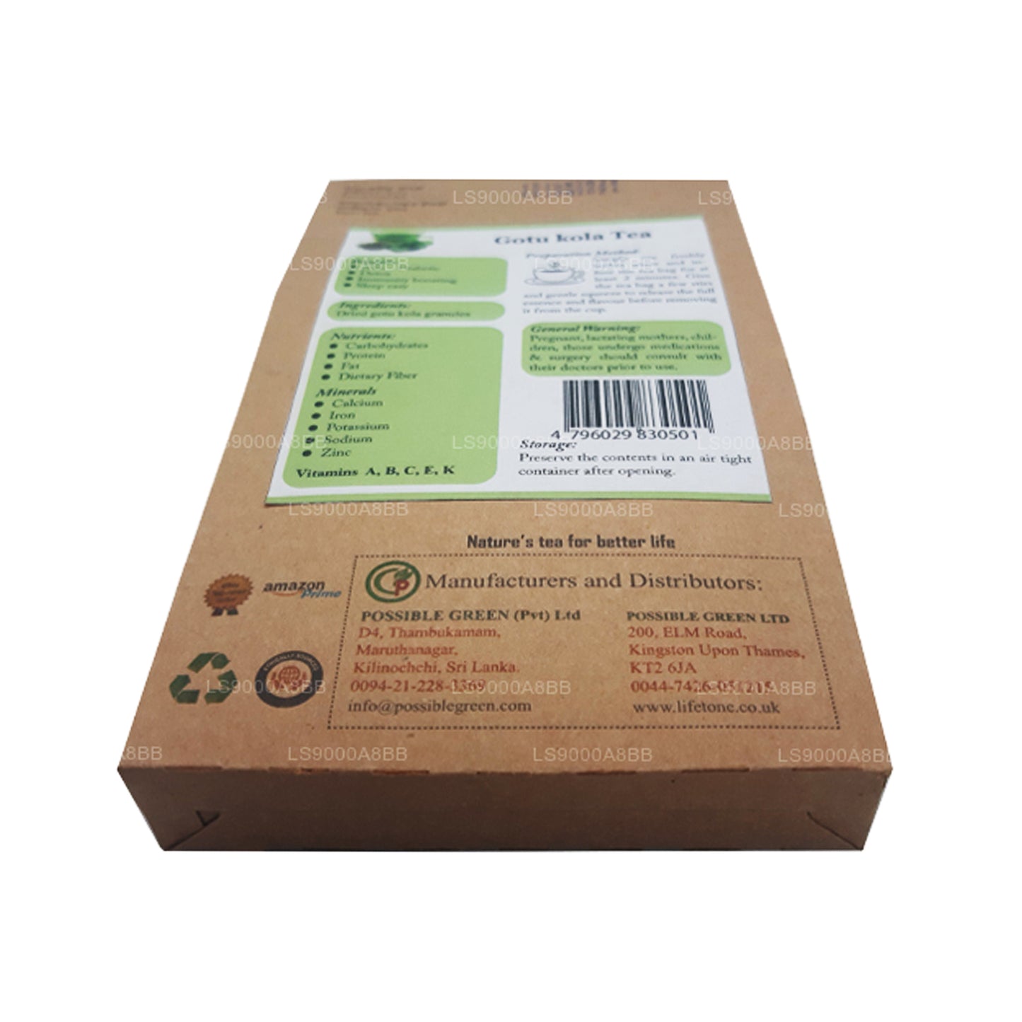 Lifetone Gotukola čaj (30g)