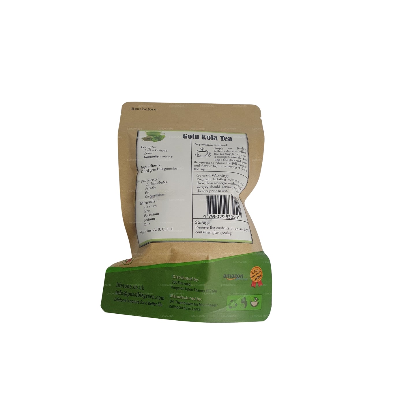 Lifetone Gotukola čaj (30g)