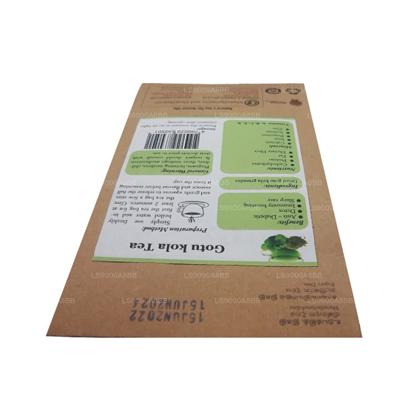 Lifetone Gotukola čaj (30g)