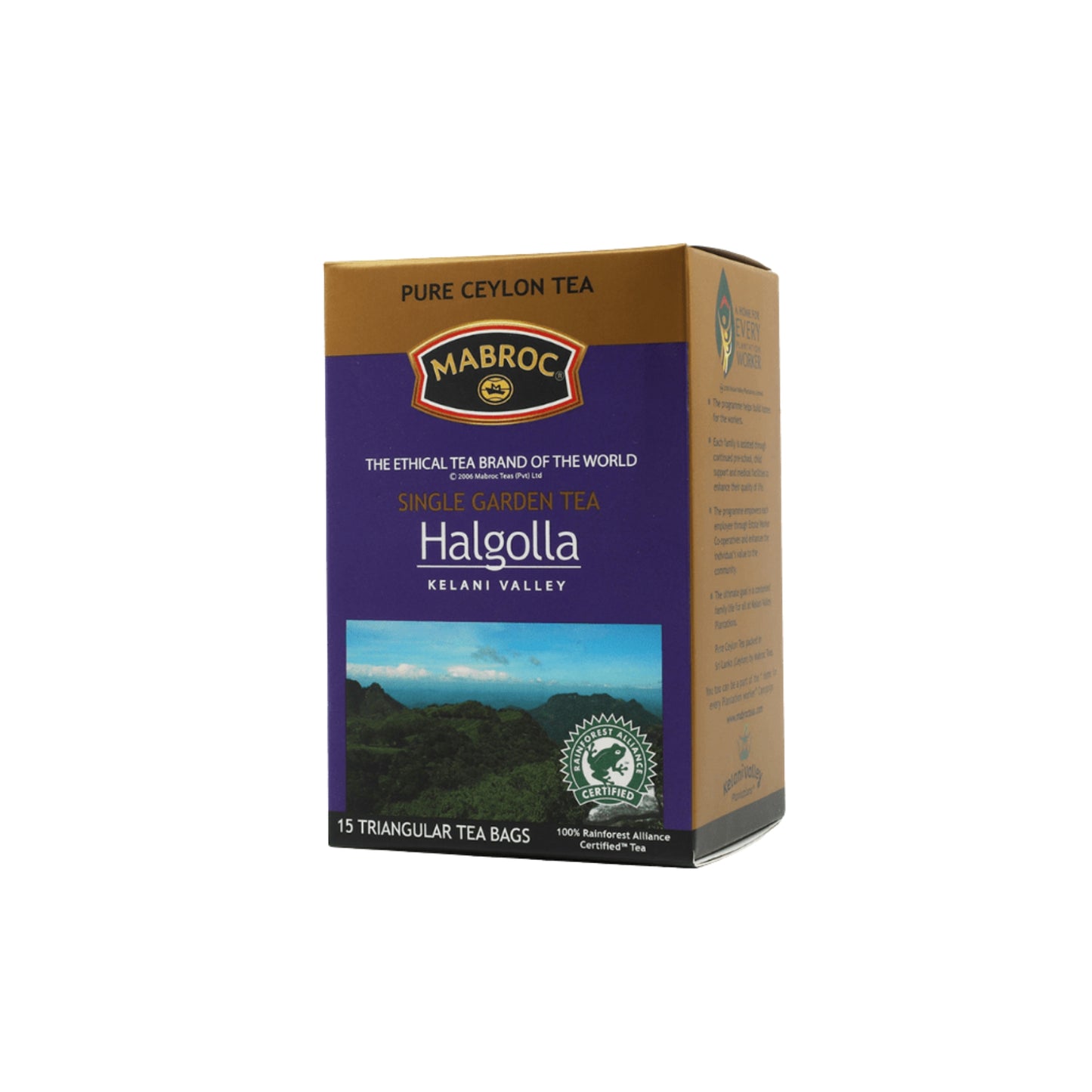 Mabroc Halgolla Trojúhelníkový čaj (30g) 15 čajových sáčků