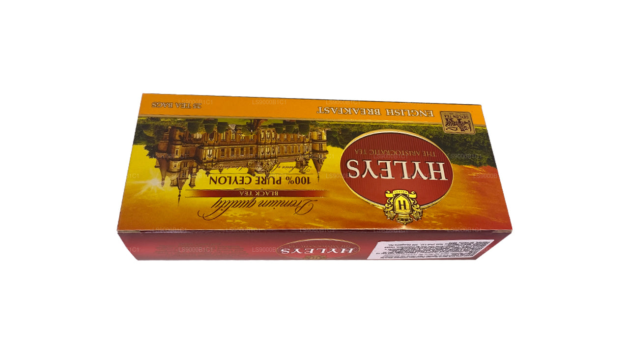 Hyleys Black English Breakfast Tea (37.5g) 25 Tea Bags