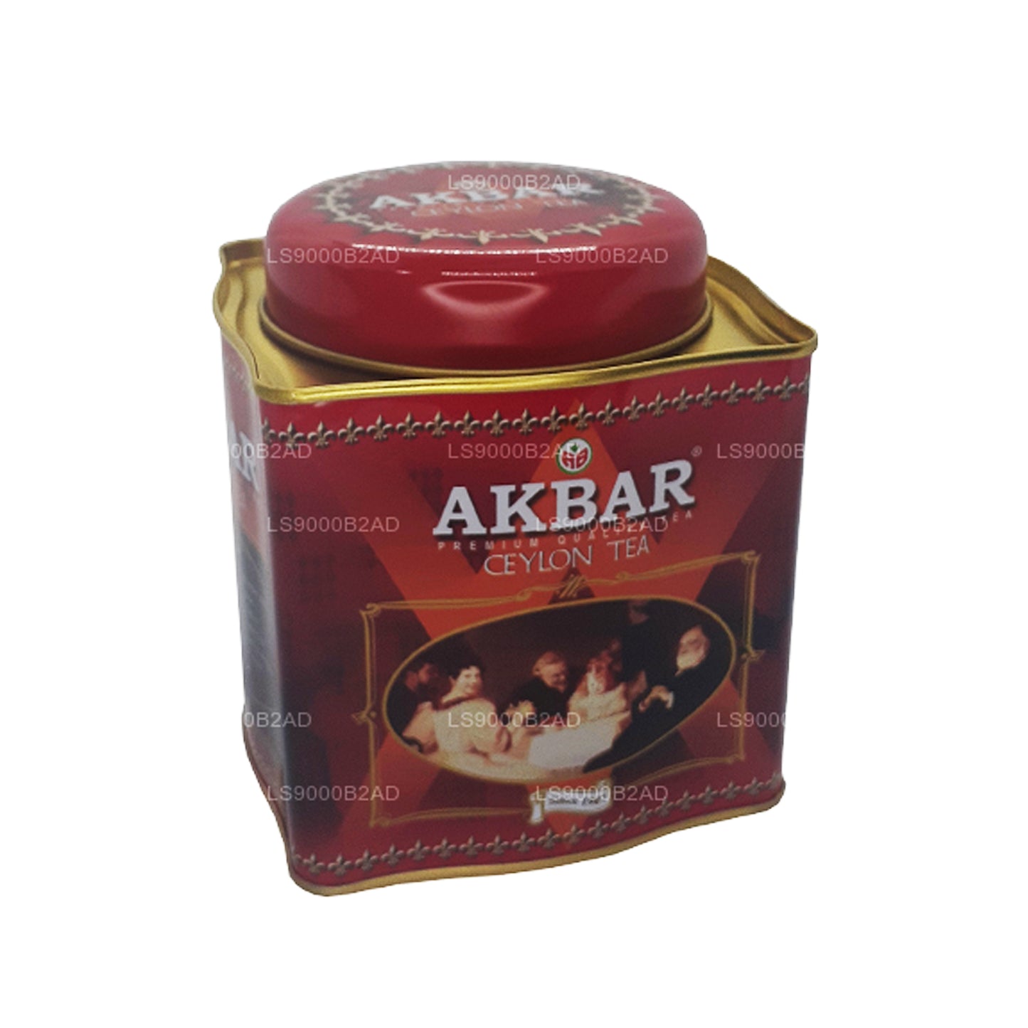 Akbar Classic Ceylonský čajový listový čaj (250g) Plechovka