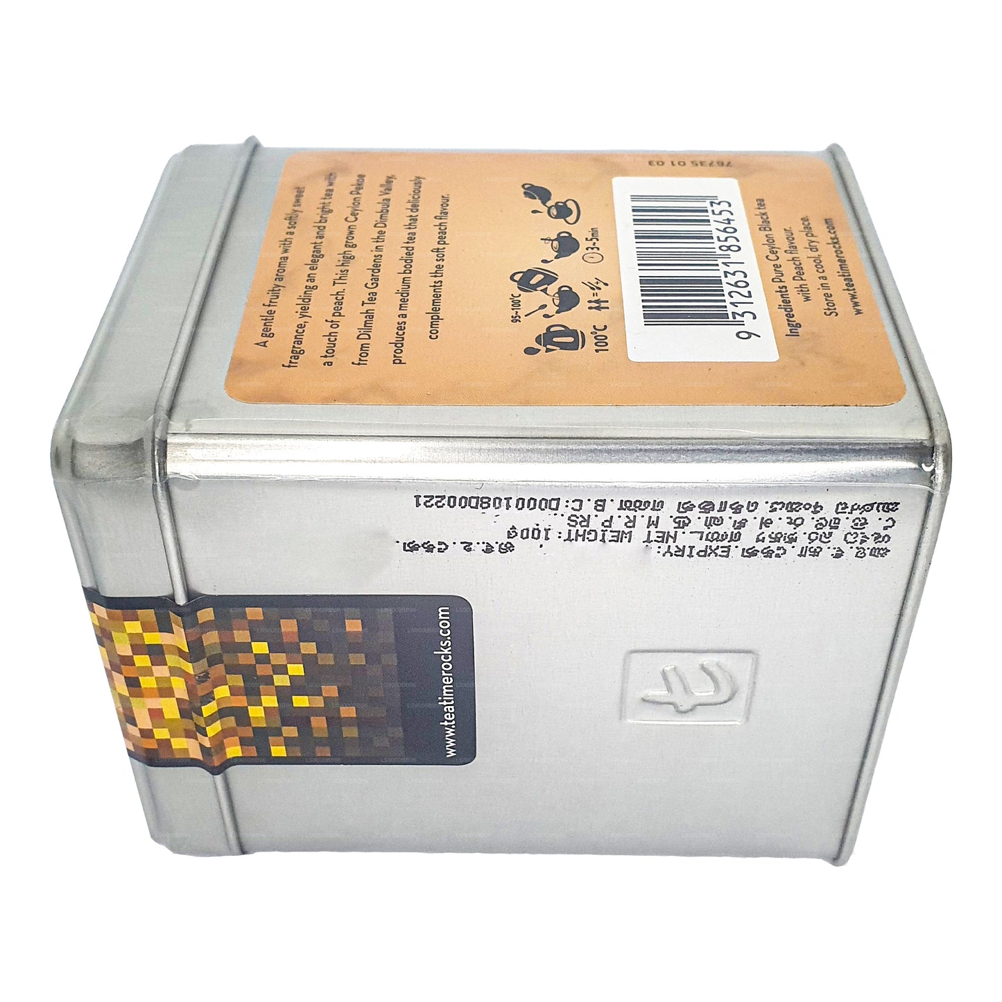 Sypaný čaj Dilmah t-Series Broskev (100g)