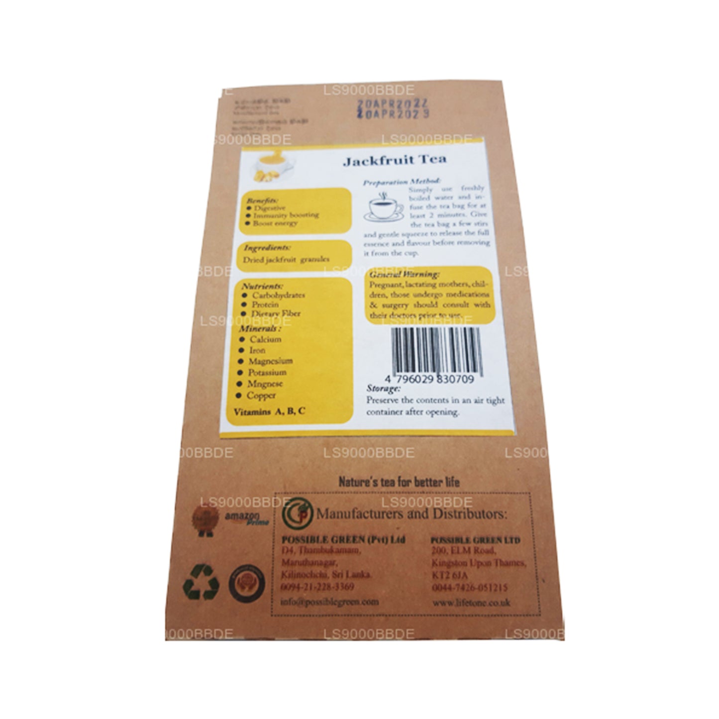 Lifetone Jack Fruit Tea (40g)