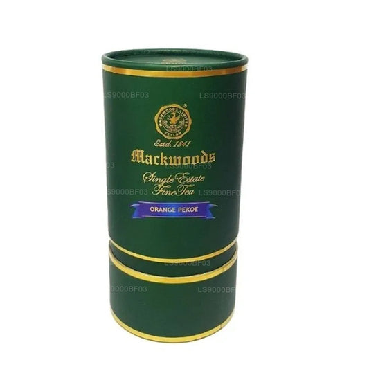 Mackwoods Single Estate, Loose Leaf, Orange Pekoe (Op) In A Cylinder (100g)