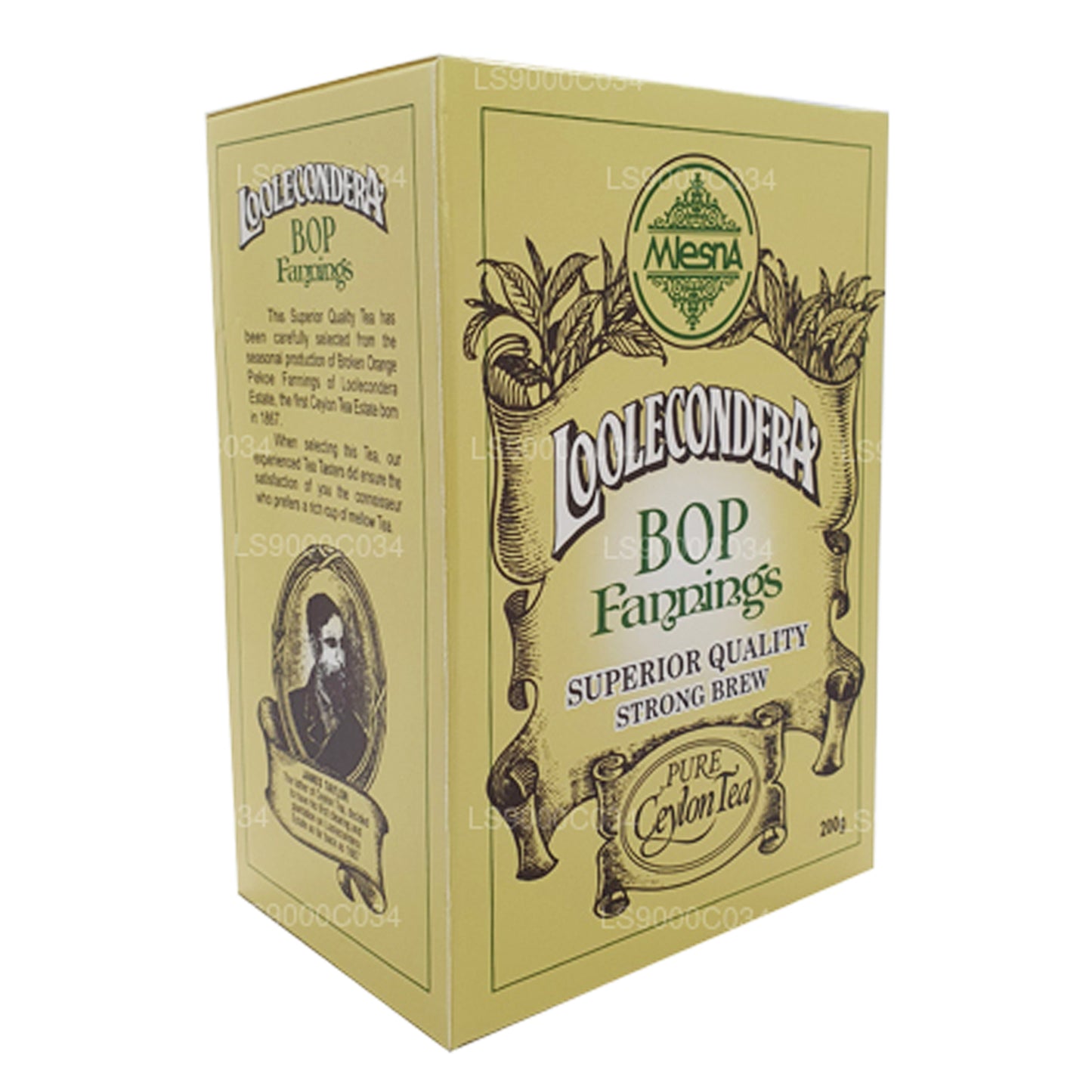 Mlesna Loolecondera BOP Fannings Strong Brew sypký čaj (200g)