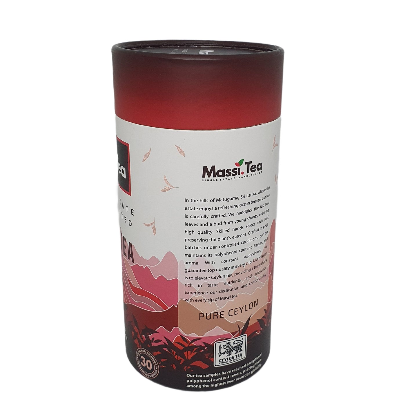 Massi Tea Single Estate Ručně vyráběný černý čaj (50g)