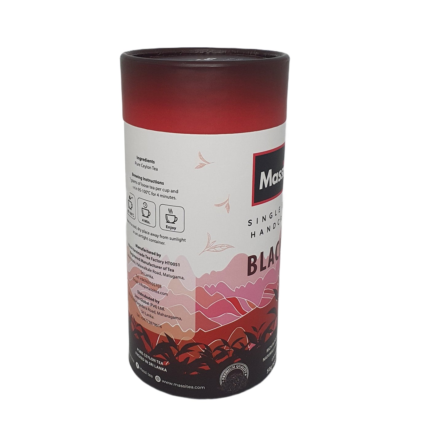 Massi Tea Single Estate Ručně vyráběný černý čaj (50g)