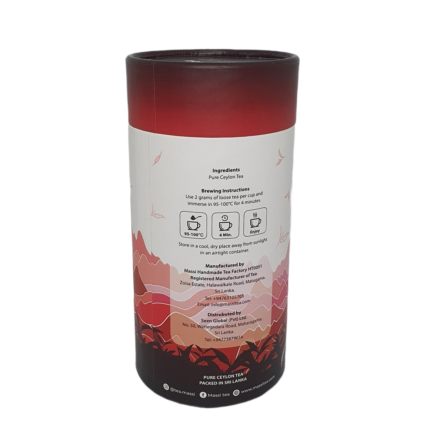 Massi Tea Single Estate Ručně vyráběný černý čaj (50g)