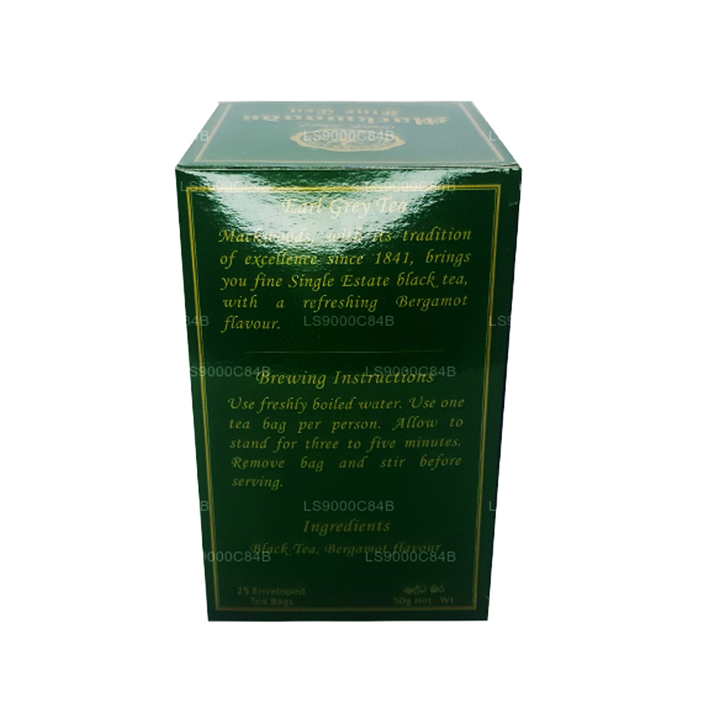 Mackwoods Earl Grey čaj (50g) 25 čajových sáčků