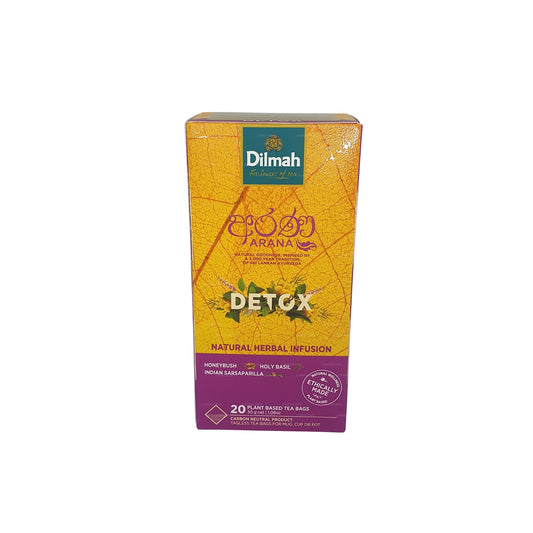 Dilmah Arana Detox Natural Herbal Infusion (20 Tagless Tea Bags)