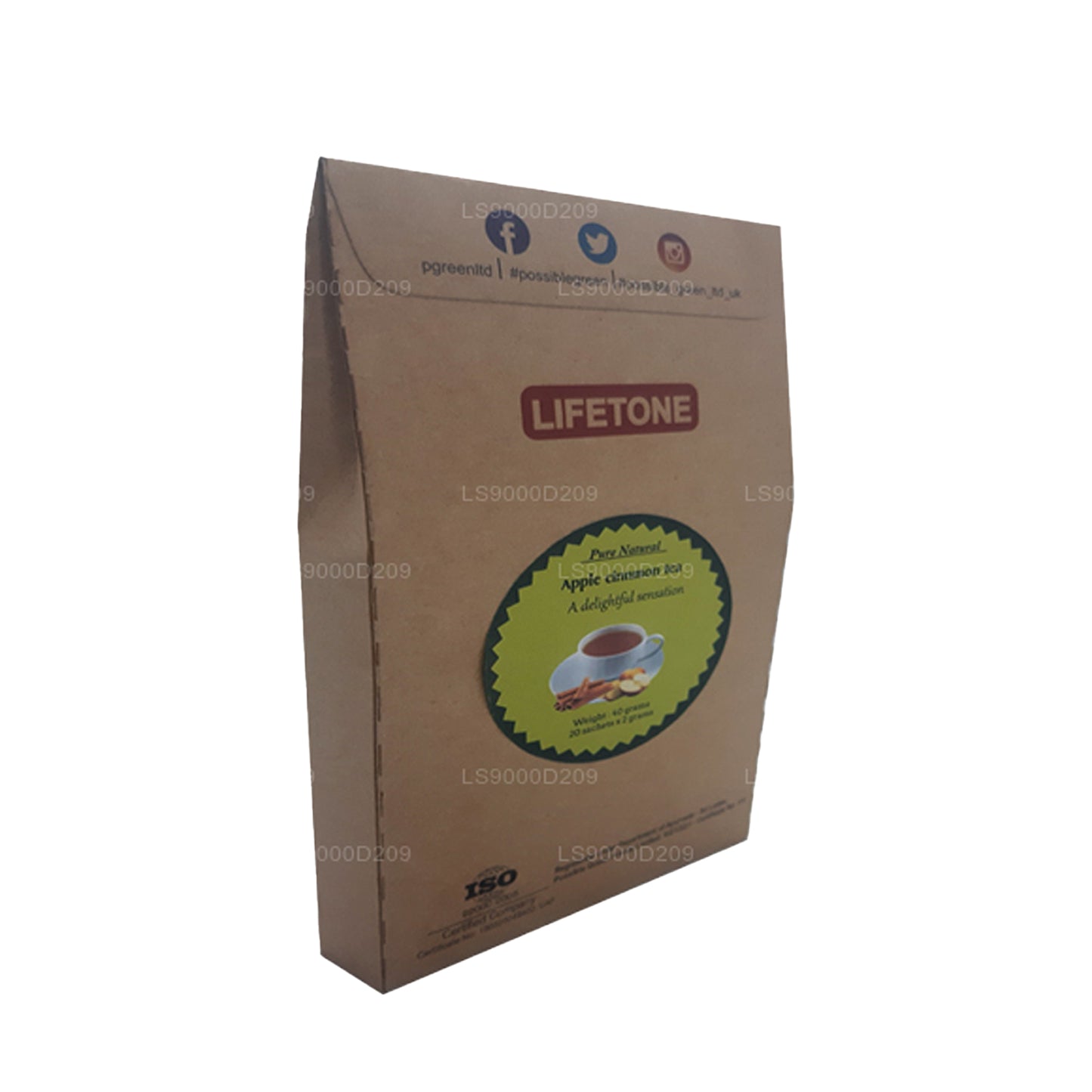 Lifetone Apple Cinnamon Tea (40g)