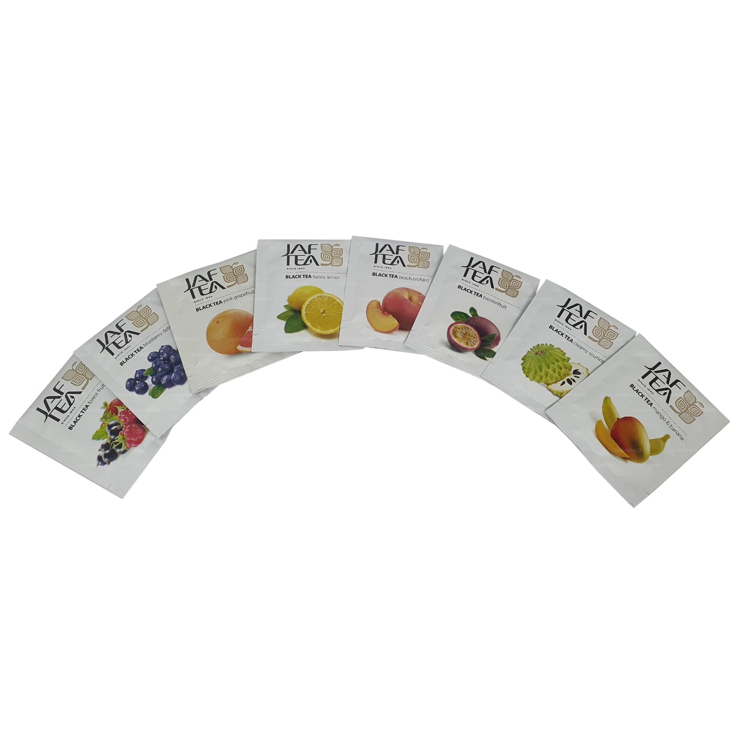 Jaf Tea Pure Fruits Collection Foil Envelop Tea Bags (120g)