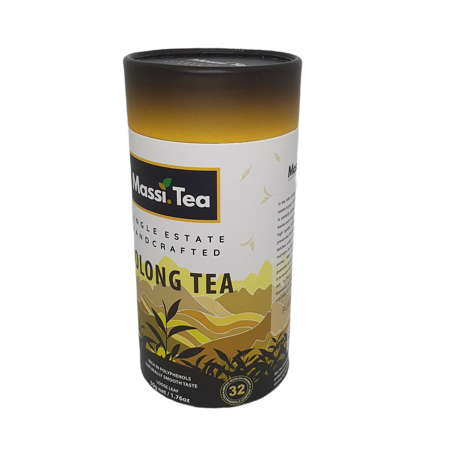 Massi Tea Single Estate Ručně vyráběný čaj Oolong (50g)