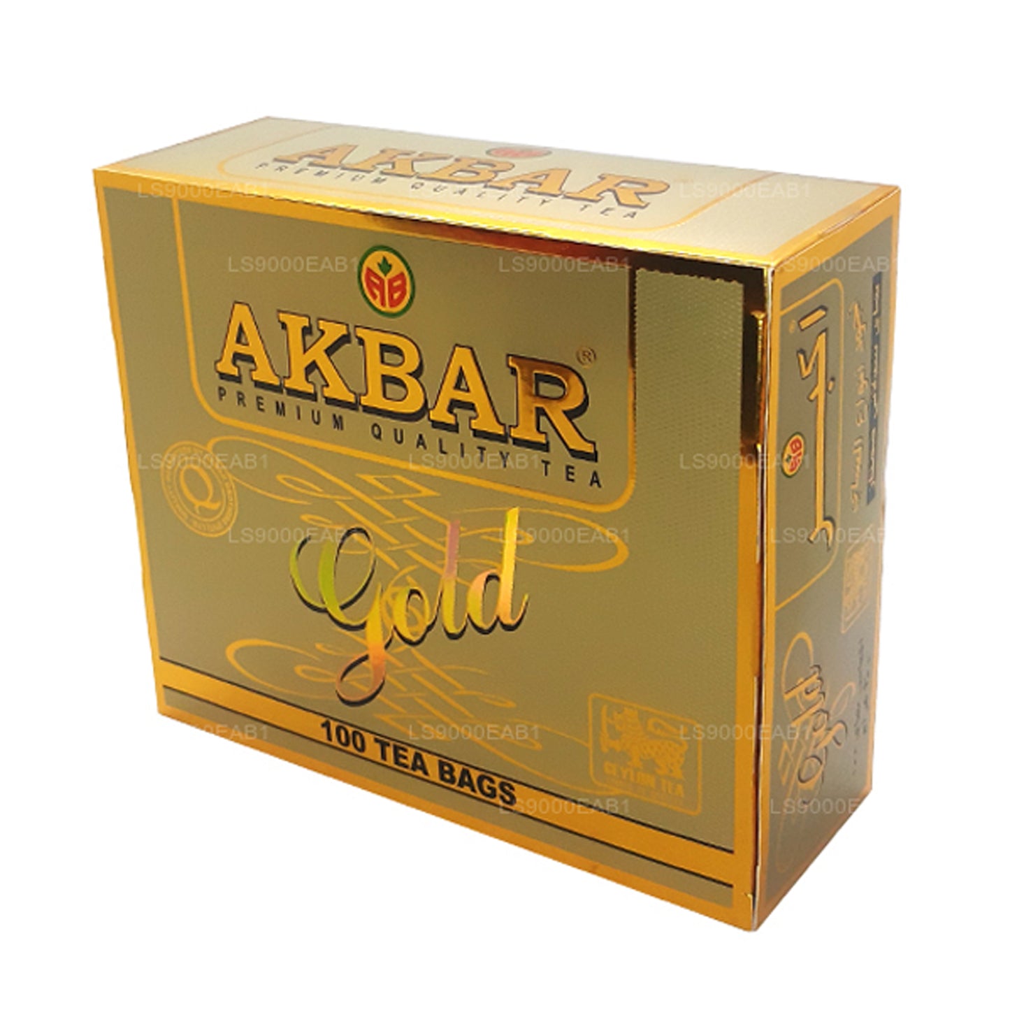 Prémiové cejlonské čajové sáčky Akbar Gold