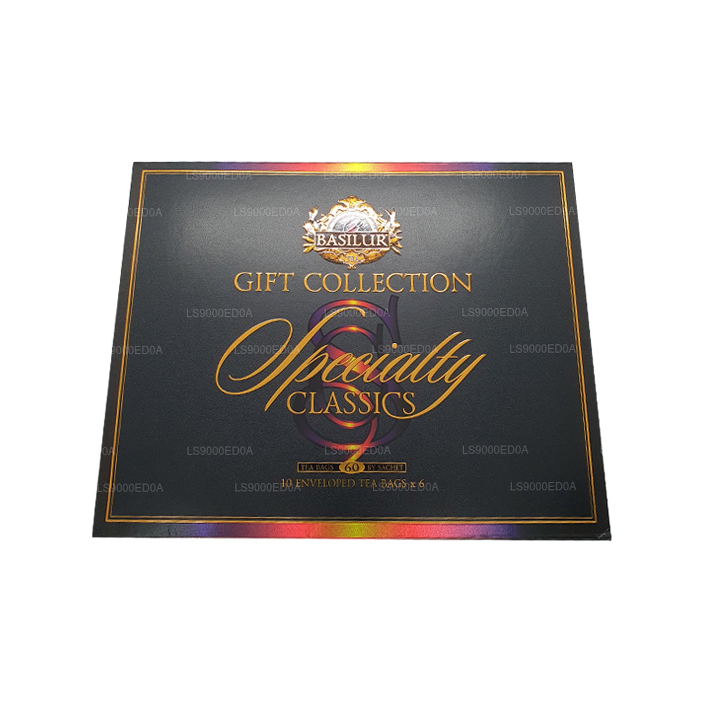 Basilur Giftbox Assorted Specialty Classics (115g) 60 Enveloped Tea Bags