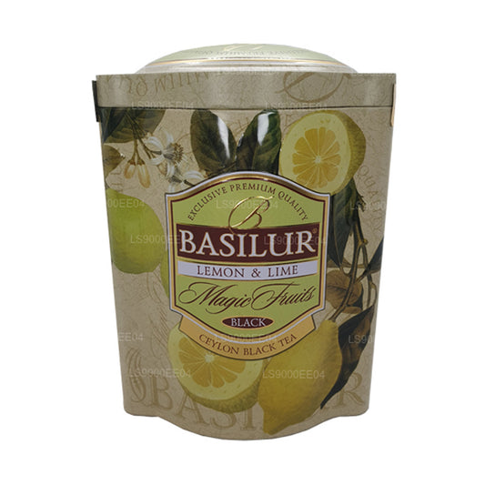 Basilur Magic Fruits Lemon and lime (100g) Tin Caddy