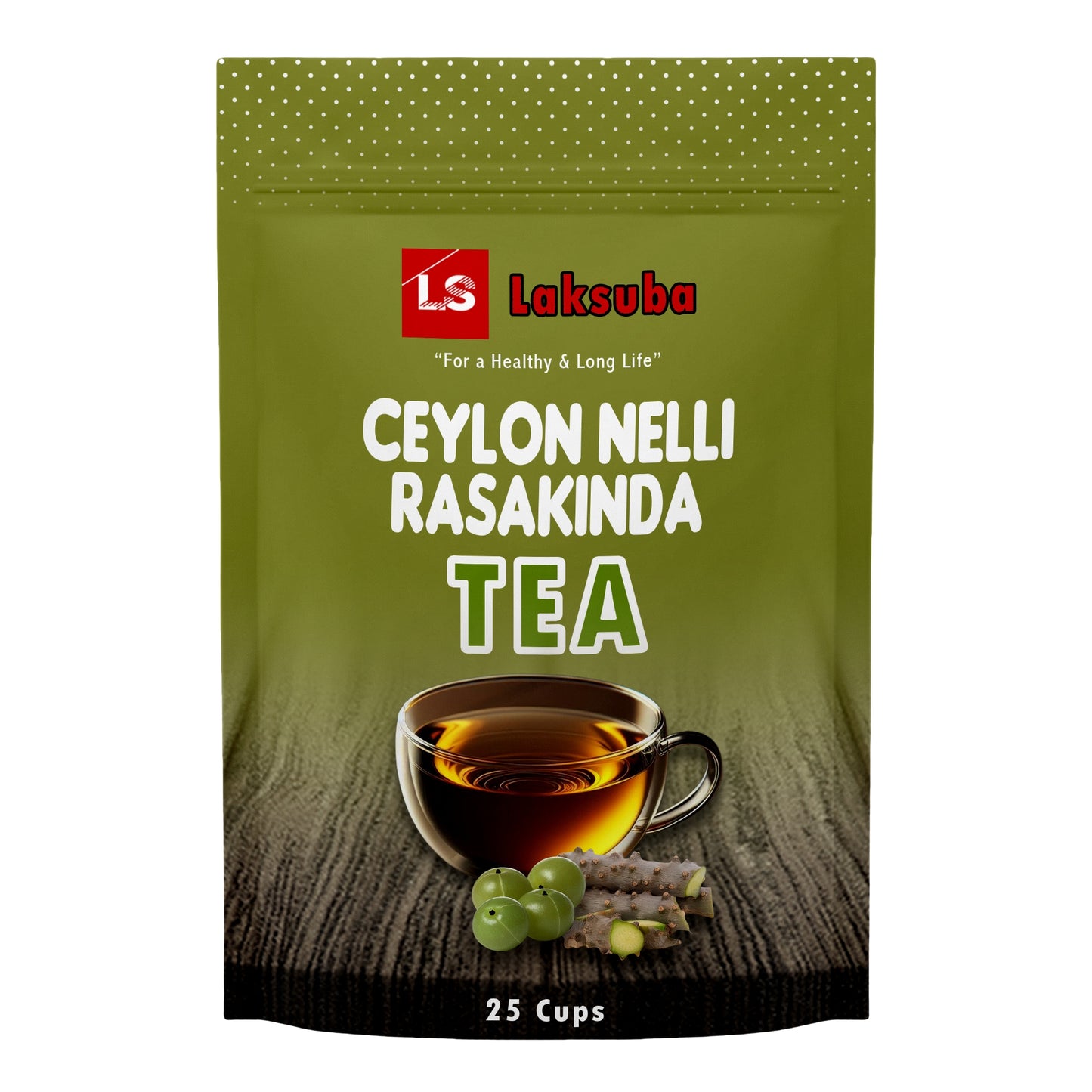 Čaj Laksuba Ceylon Nelli Rasakinda (37,5 g) 25 čajových sáčků