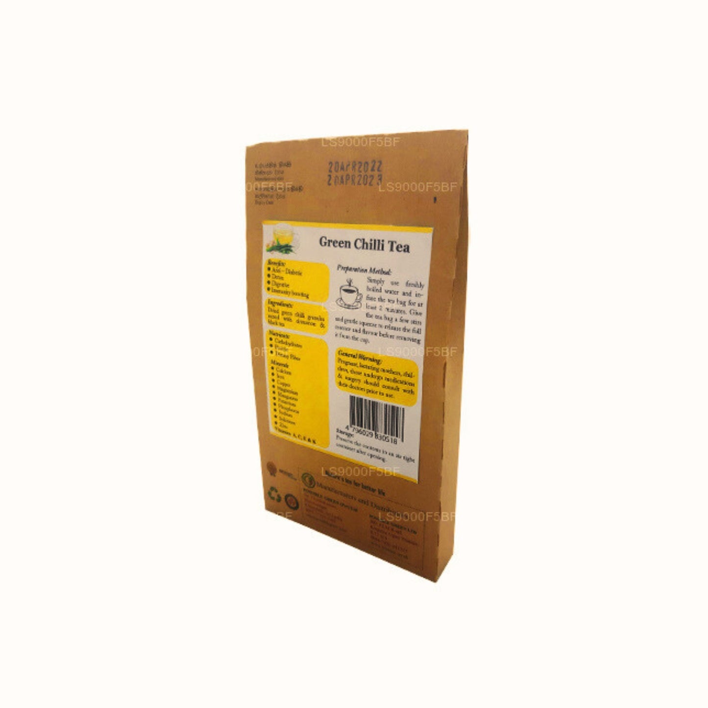 Lifetone Green Chilli Tea (40g)