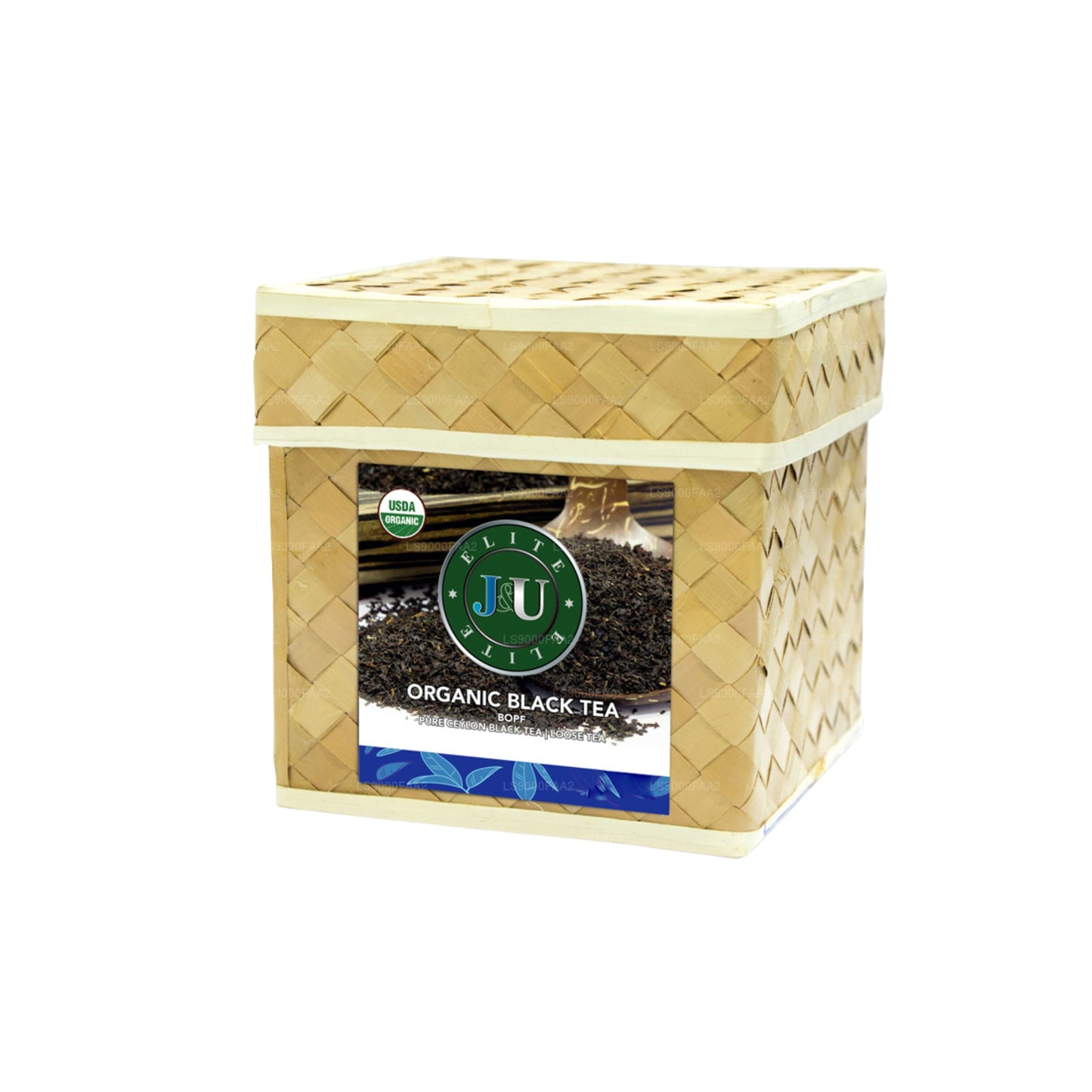 J&U Organic BOPF Pure Ceylon Black Loose Tea (100g)