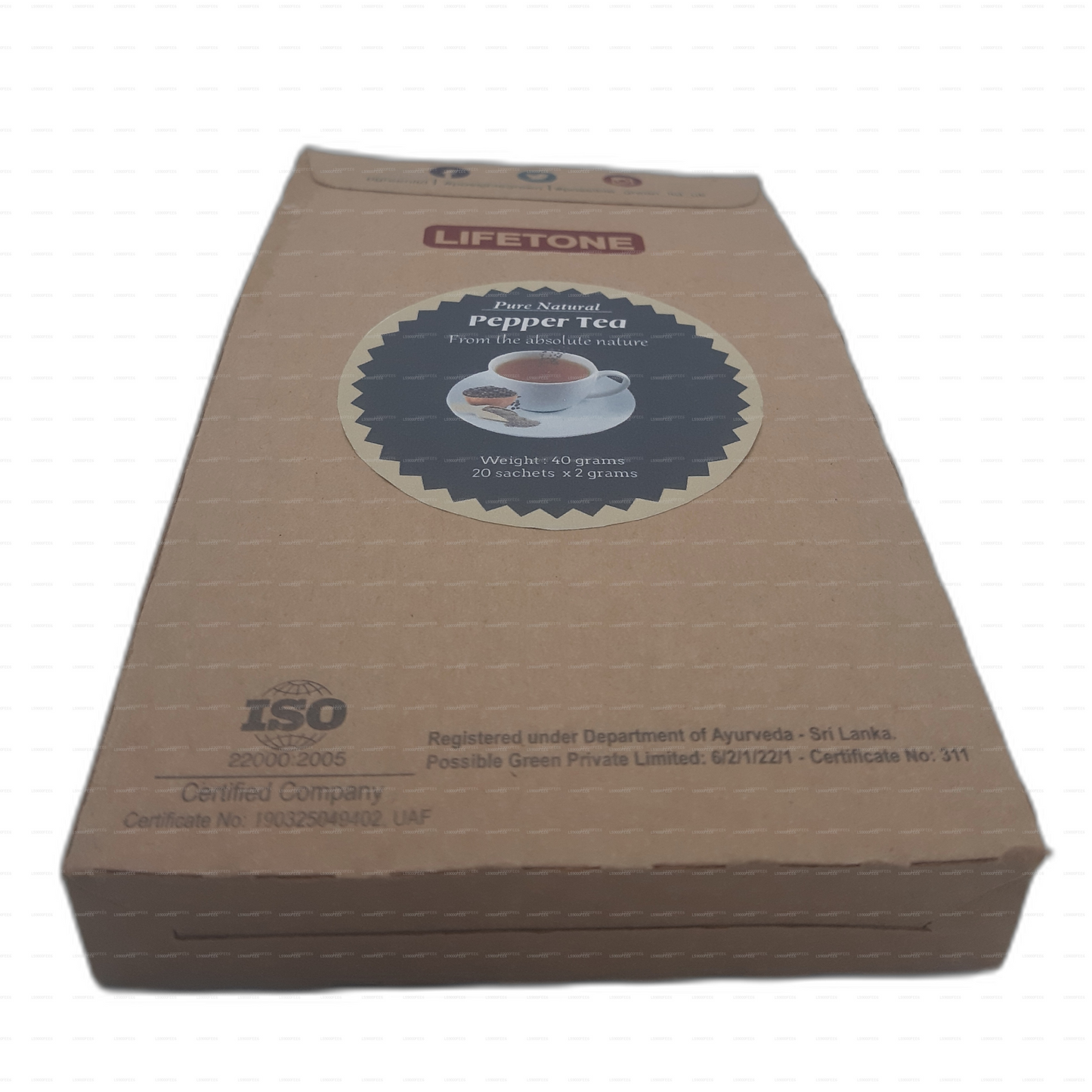 Lifetone Pepper Tea (40g) 20 Tea Bags