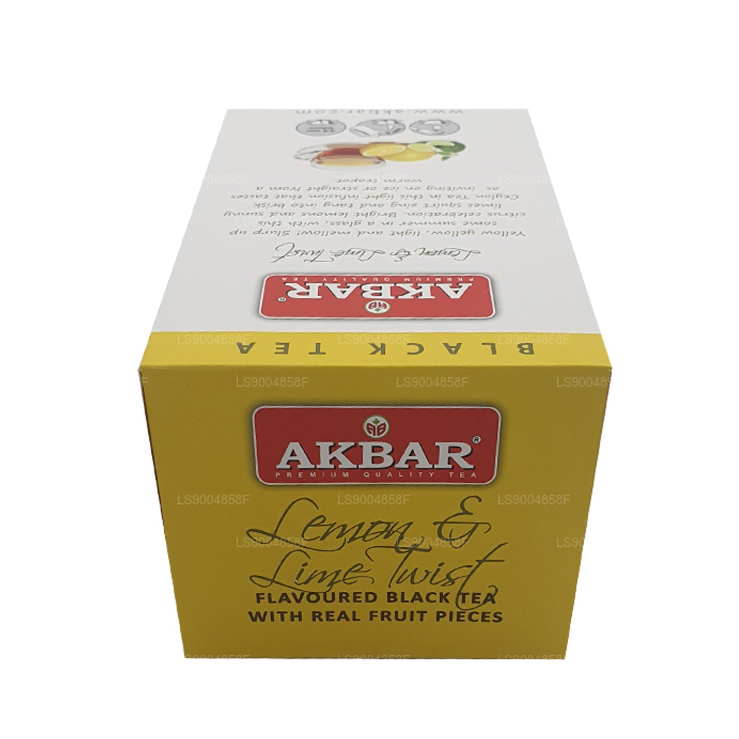 Akbar Lemon and Lime Twist Tea (40g) 20 Tea Bags
