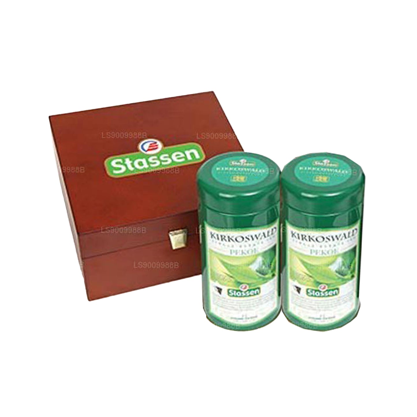 Exclusive Stassen Kirkoswald 2 TINs Wooden Box