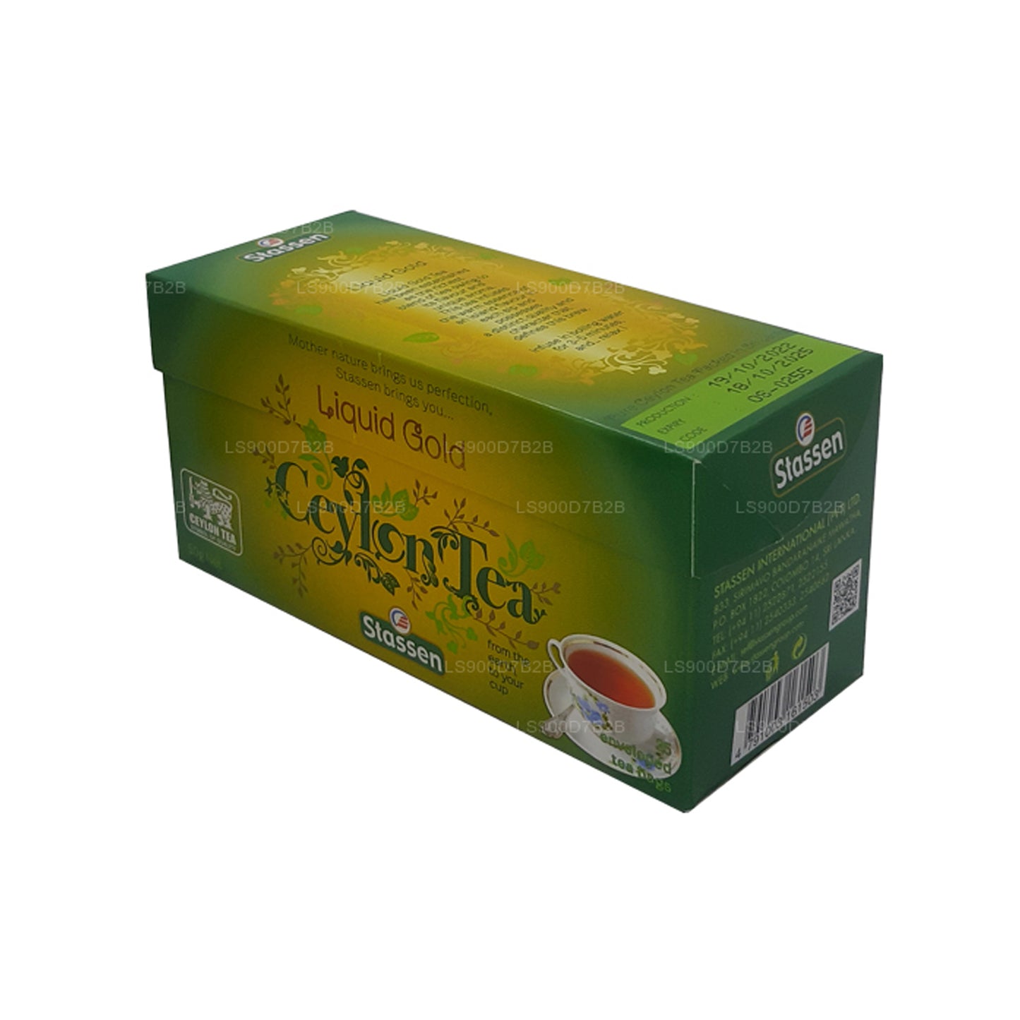 Stassen Liquid Gold Tea (50g) 25 Tea Bags