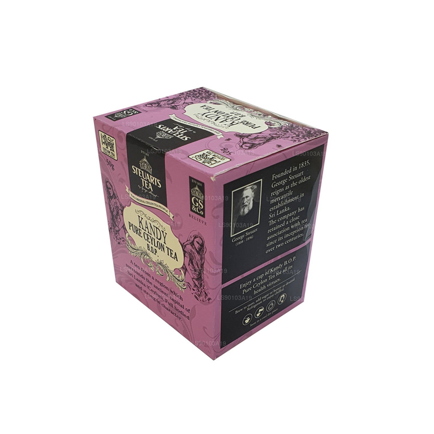 George Steuart Kandy BOP Listový čaj (50g)