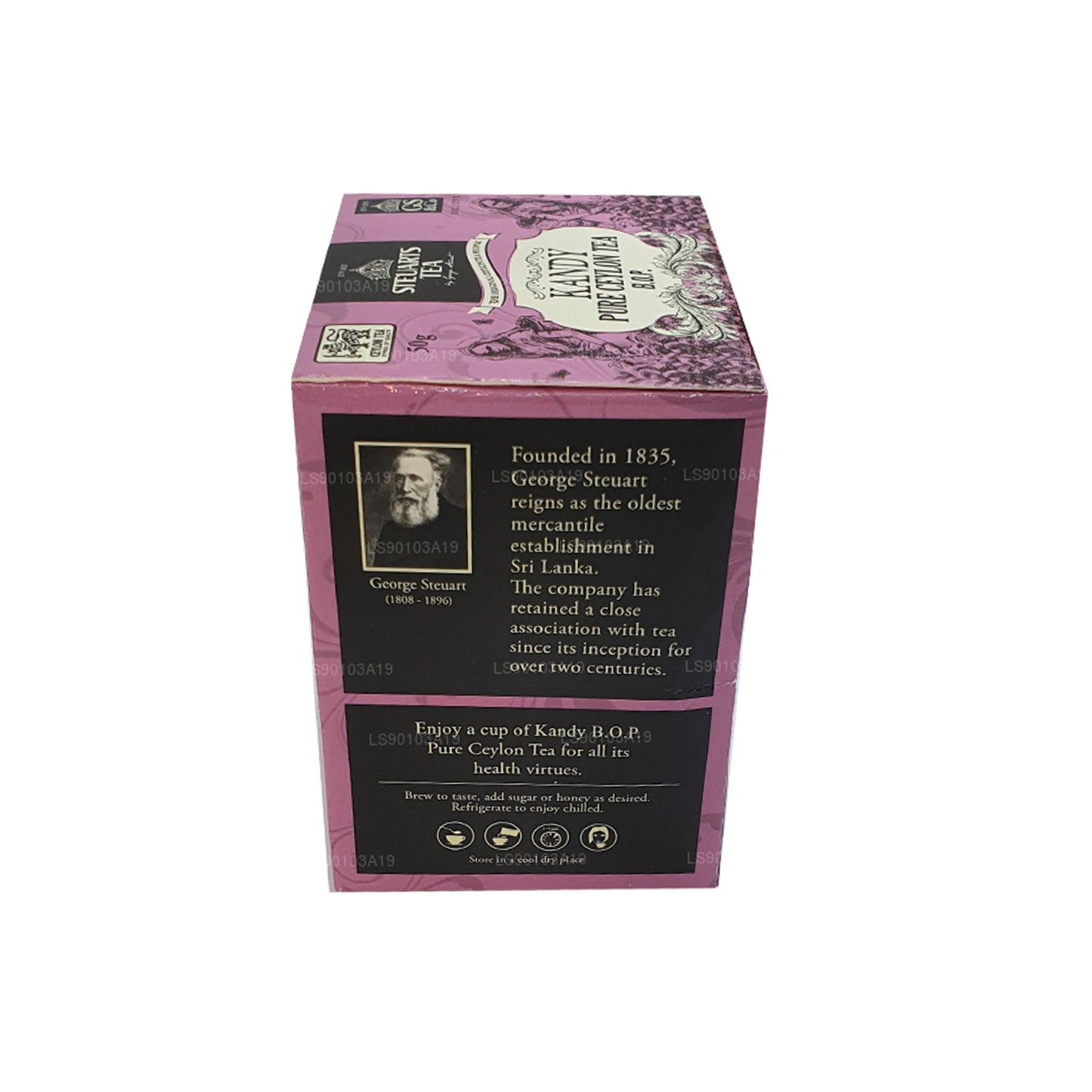 George Steuart Kandy BOP Listový čaj (50g)